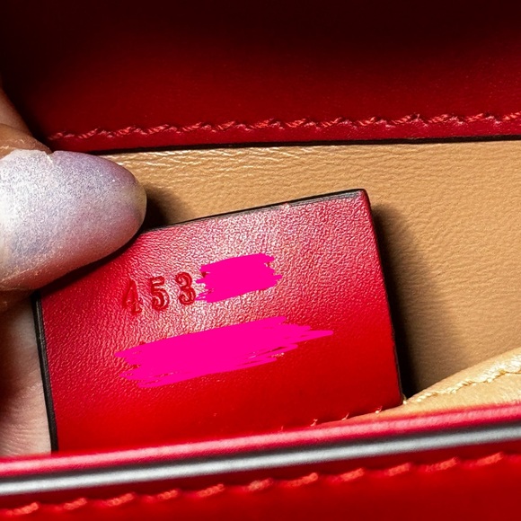 🐍GUCCI🐍Lilith Snakeskin Flap Shoulder Bag - Picture 12 of 15